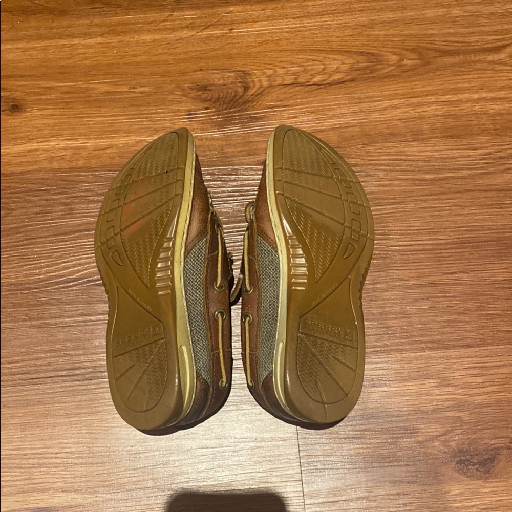 Sperry Brown Leather Loafers - Picture 6 of 7